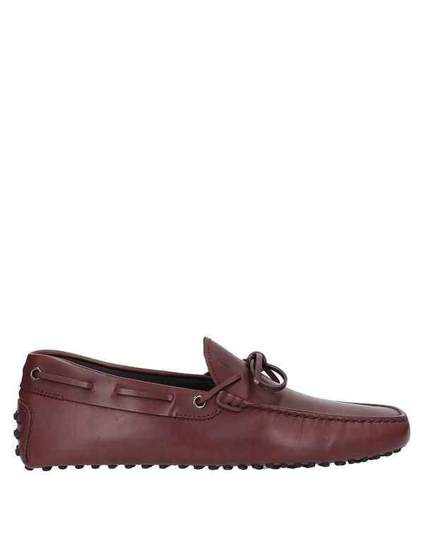トッズ メンズ シューズ スリッポン・ローファー TODS モカシン Bordeaux