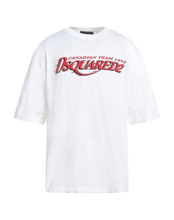 ディースクエアード メンズ トップス Tシャツ DSQUARED2 Ｔシャツ White ホワイト