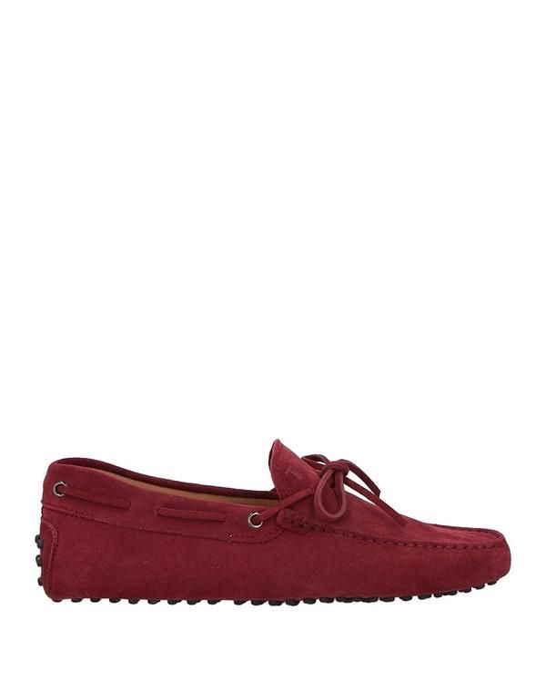 トッズ メンズ シューズ スリッポン・ローファー TODS モカシン Garnet