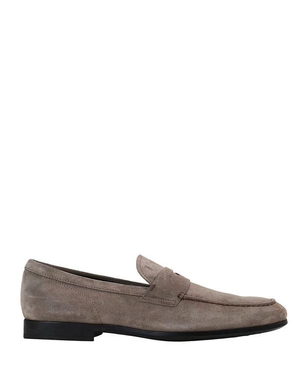 トッズ メンズ シューズ スリッポン・ローファー TODS モカシン Taupe トープ