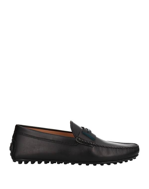 トッズ メンズ シューズ スリッポン・ローファー TODS モカシン Black ブラック
