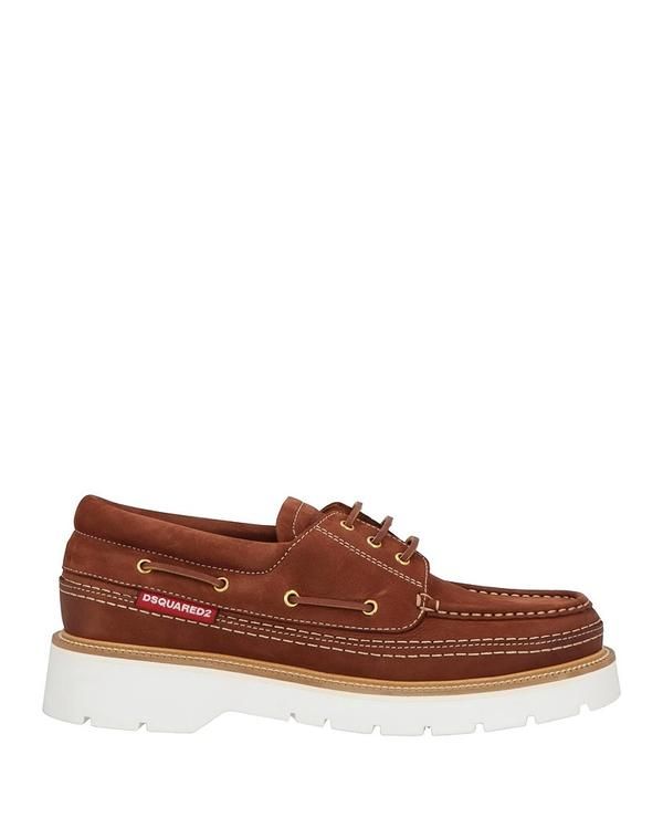 ディースクエアード メンズ シューズ スリッポン・ローファー DSQUARED2 モカシン Chocolate Brown ブラウン 57,090円