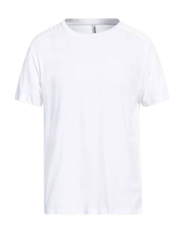 モスキーノ メンズ トップス Tシャツ MOSCHINO Ｔシャツ White ホワイト