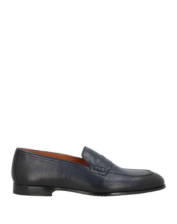 ドンカルズ メンズ シューズ スリッポン・ローファー DOUCALS モカシン Midnight Blue ブルー