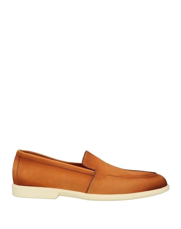 サントーニ メンズ シューズ スリッポン・ローファー SANTONI モカシン Camel キャメル
