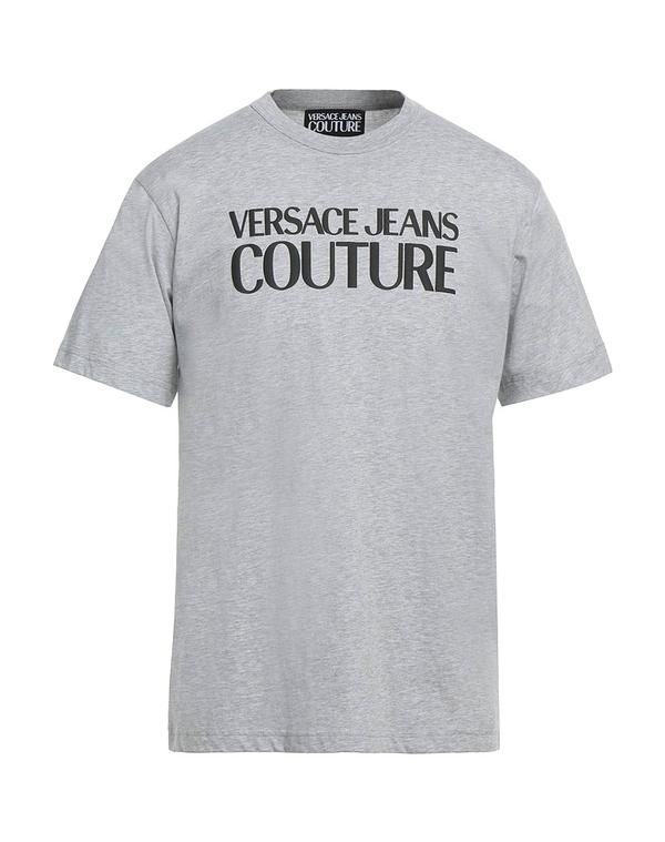 ヴェルサーチ メンズ トップス Tシャツ VERSACE JEANS COUTURE Tシャツ Gray グレー