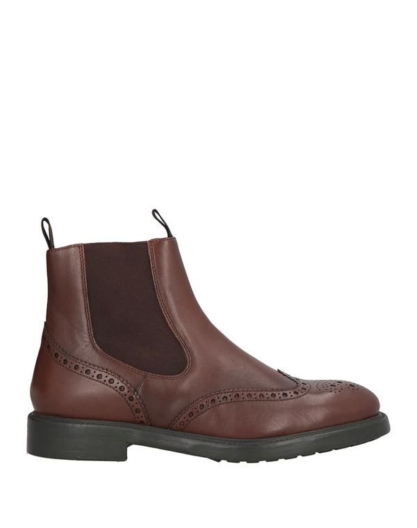 ジェオックス メンズ シューズ ブーツ・レインブーツ GEOX ショートブーツ Chocolate Brown ブラウン