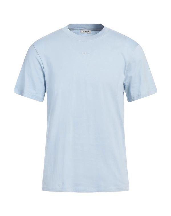サンドロ メンズ トップス Tシャツ SANDRO Ｔシャツ Sky Blue ブルー