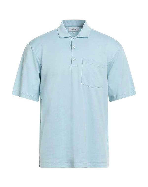 ラルディーニ メンズ トップス ポロシャツ LARDINI ポロシャツ Sky Blue ブルー