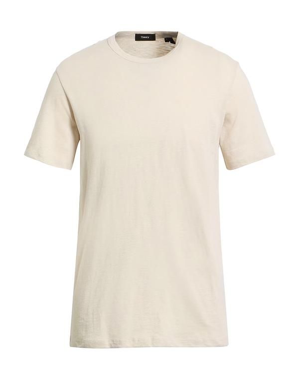 セオリー メンズ トップス Tシャツ THEORY ベーシック Tシャツ Beige ベージュ