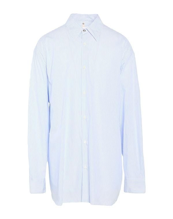 オーエーエムシー メンズ トップス シャツ OAMC ストライプ柄シャツ Azure Blue ブルー