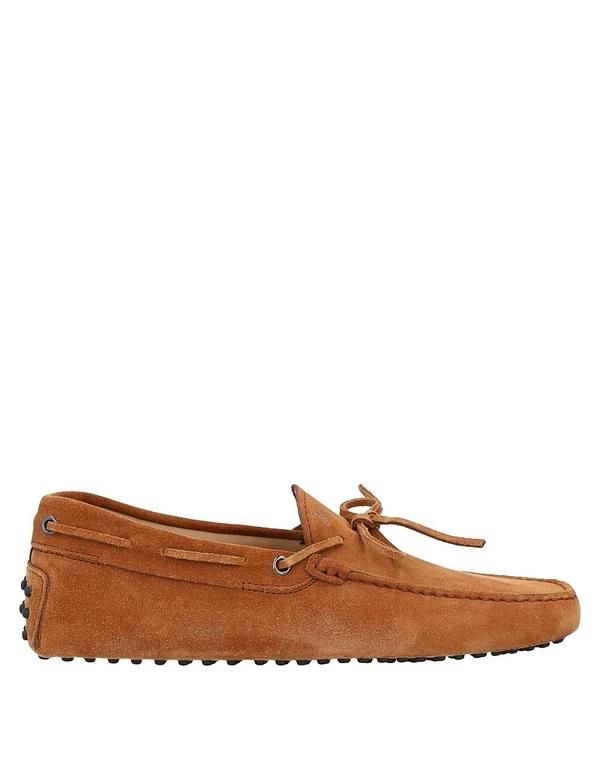 トッズ メンズ シューズ スリッポン・ローファー TODS モカシン Reddish Brown ブラウン