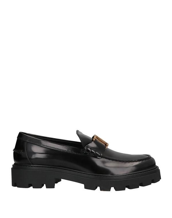 トッズ メンズ シューズ スリッポン・ローファー TODS モカシン Black ブラック