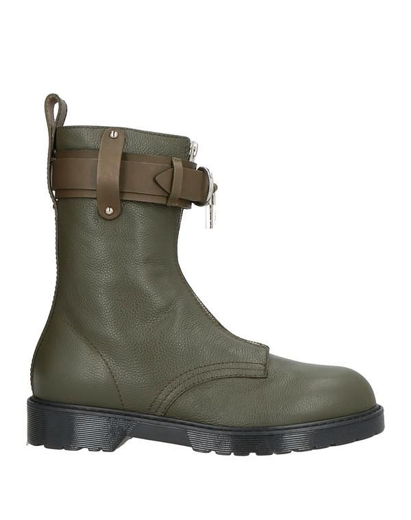 JWアンダーソン メンズ シューズ ブーツ・レインブーツ JW ANDERSON ショートブーツ Military Green グリーン