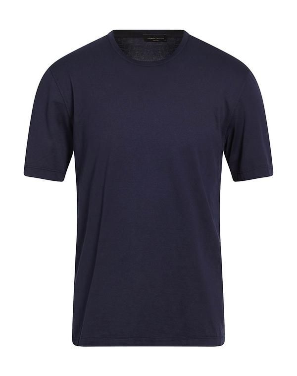 ロベルトコリーナ メンズ トップス Tシャツ ROBERTO COLLINA ベーシック Tシャツ Navy ネイビー