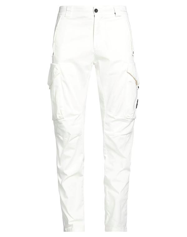 シーピーカンパニー メンズ ボトムス カジュアルパンツ CP COMPANY カーゴパンツ White ホワイト