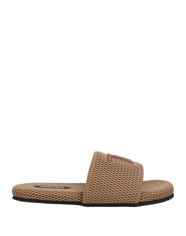トム・フォード メンズ シューズ サンダル TOM FORD スライドサンダル&スリッパ Khaki カーキ