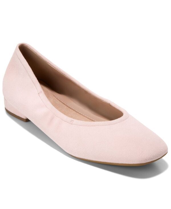 コールハーン レディース シューズ スリッポン・ローファー Cole Haan Womens GoTo Valinda BalletslipOn Flats Pale Lilac Suede ライラック 34,320円