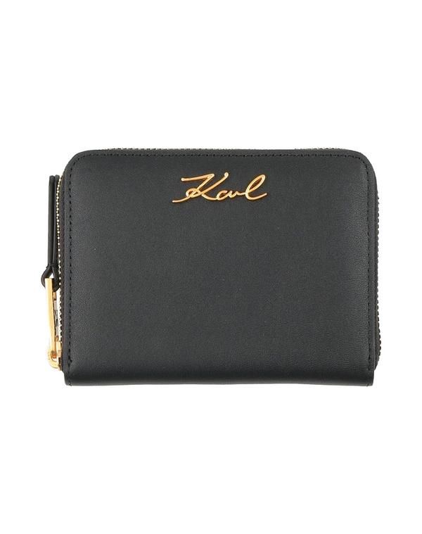 カール ラガーフェルド レディース レザー小物 財布 KARLAGERFELD 財布 Black ブラック