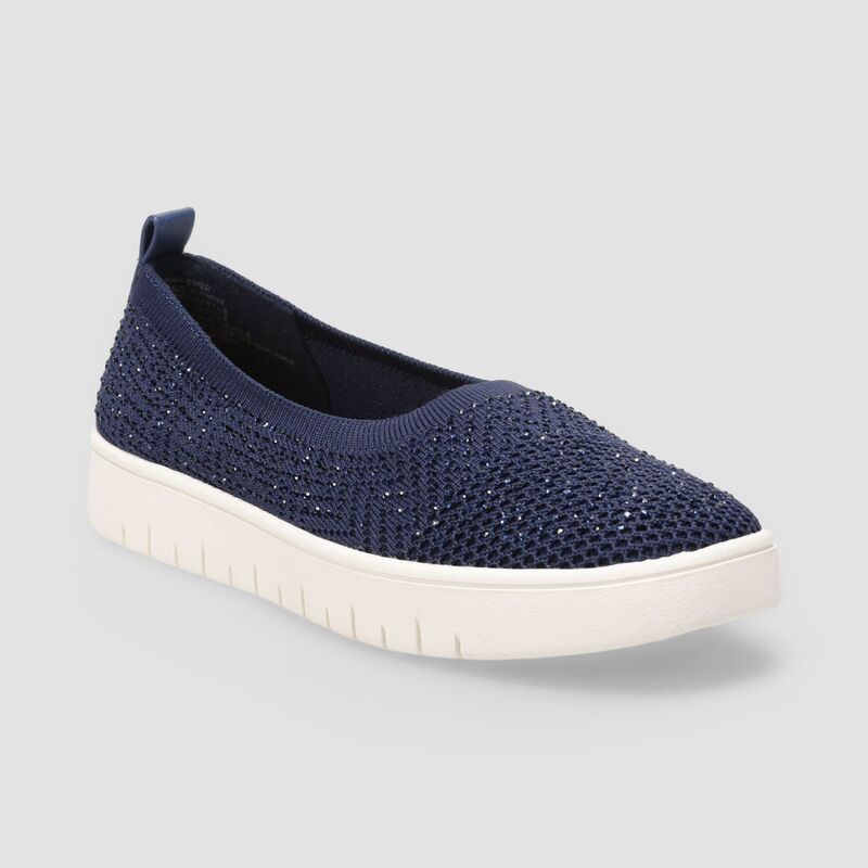 ソノマ レディース シューズ スニーカー Sonoma Goods For Life Stretch Ballet WomenslipOn Sneakers Navy ネイビー