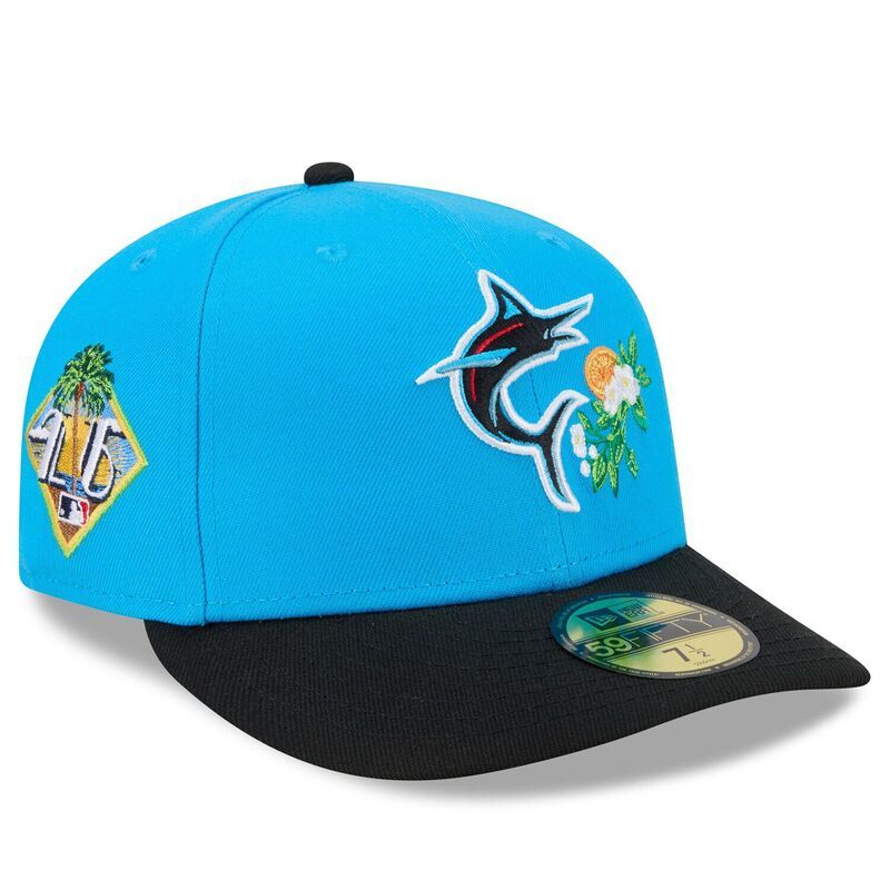 ニューエラ レディース アクセサリー 帽子 Mens New Era BlueBlack Miami Marlins 2026 Spring Training 59FIFTY Fitted Hat Mrl Blue ブルー