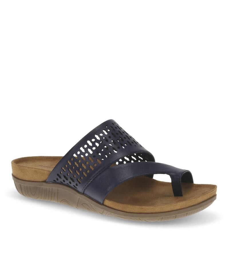 ベアトラップス レディース シューズ サンダル Baretraps Juny WomenslipOn Slide Sandals Dark Navy ネイビー