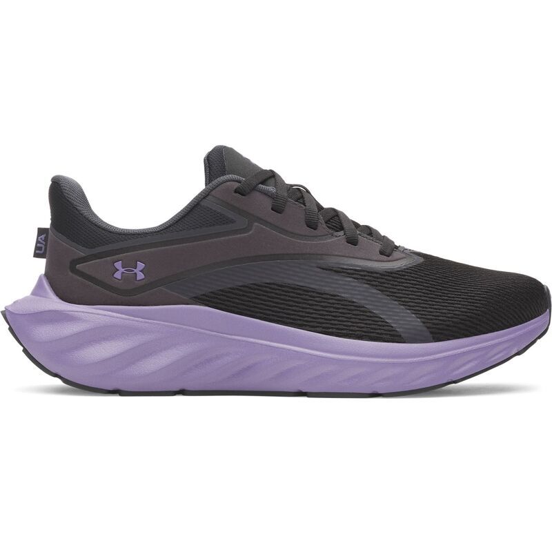 アンダーアーマー レディース シューズ スニーカー Under Armour Charged Ascend Womens Cushioned Running Shoes Purple パープル