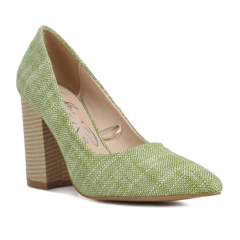 ロンドンラグ レディース シューズ パンプス London Rag Womens Wide Width Pumps Green グリーン