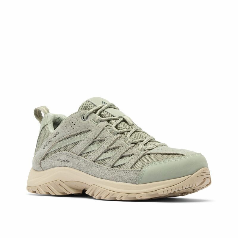 コロンビア レディース シューズ ブーツ・レインブーツ Columbia Crestwood Womens Waterproof Hiking Shoes Grey Green グレー