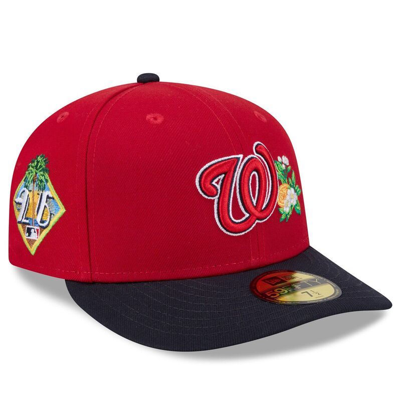 ニューエラ レディース アクセサリー 帽子 Mens New Era RedNavy Washingtonationals 2026 Spring Training 59FIFTY Fitted Hat Nat Red レッド