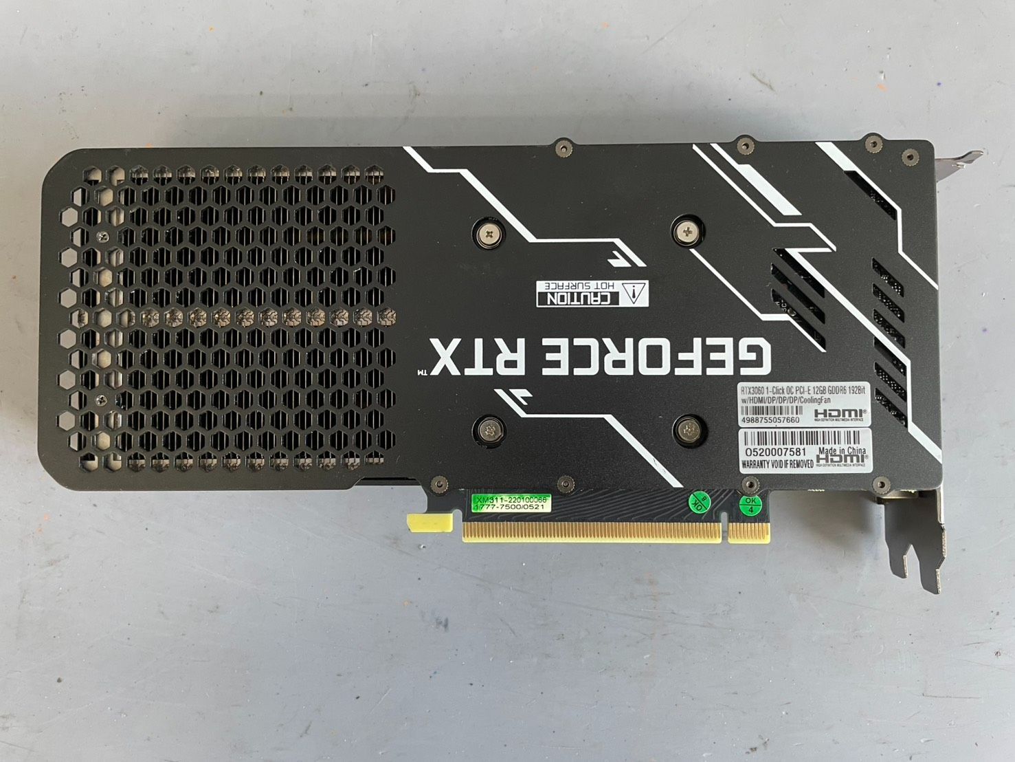 NVIDIA GeForce RTX 3060 12G GALAKURO 玄人志向 ジャンク品 - メルカリ