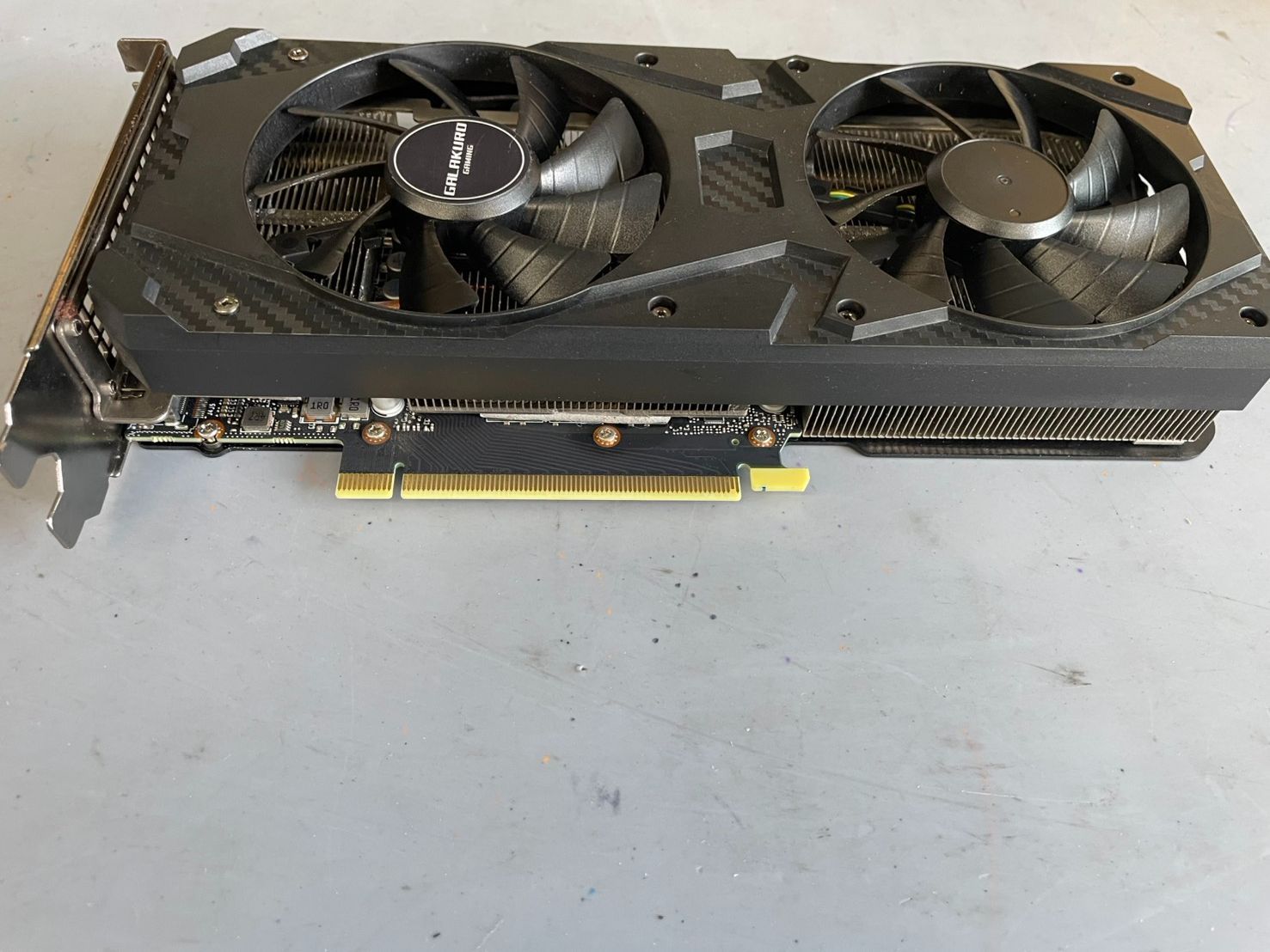 NVIDIA GeForce RTX 3060 12G GALAKURO 玄人志向 ジャンク品-売り通販店