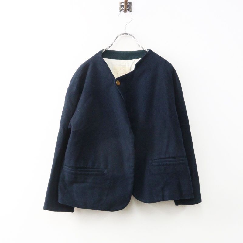 パラスパレス Pal'las Palace インディゴ染めスタンドカラージャケット