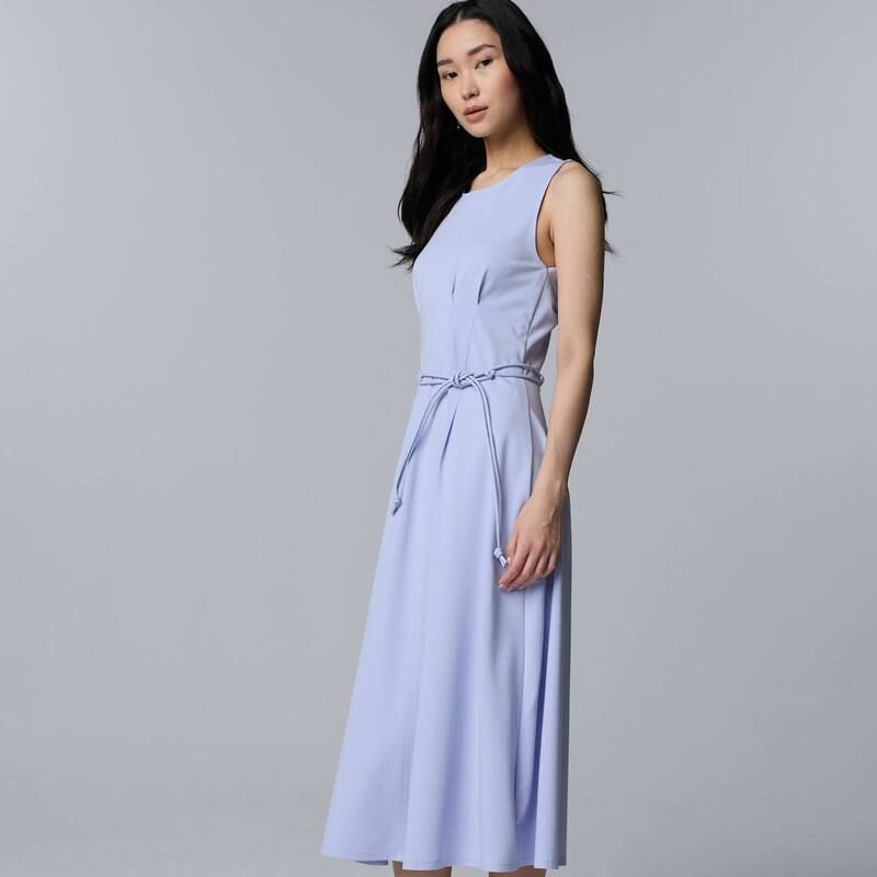 ヴェラウォン レディース トップス ワンピース プチ Petite Simply Vera Wang Seamed Ponte Dresstella Peri