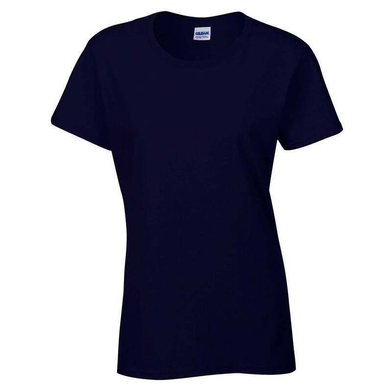 ギルダン レディース トップス Tシャツ コットン Gildan WomensLadies Heavy Cotton Heavy Blend TShirt Navy ネイビー