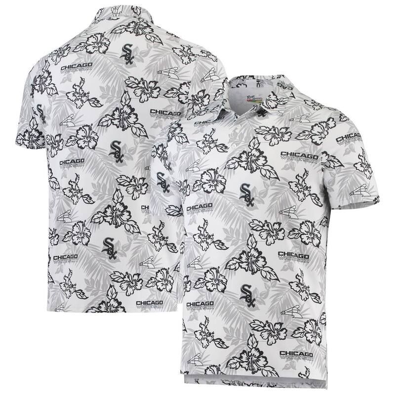 レインスプーナー レディース トップス Tシャツ ポロシャツ Mens Reyn Spooner White Chicago White Sox Performance Polo Sox White ホワイト