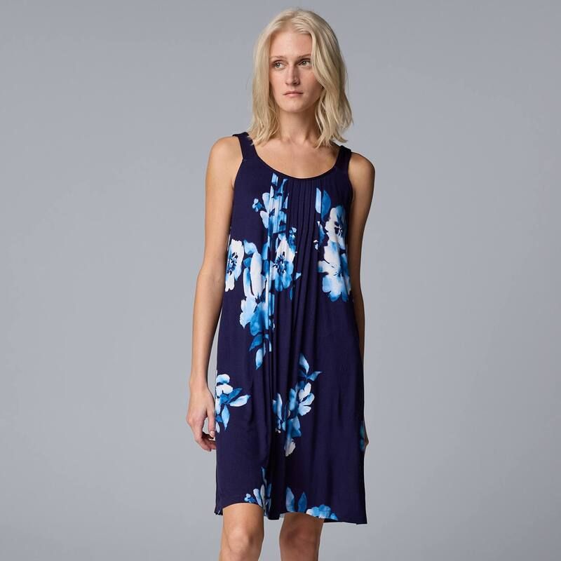ヴェラウォン レディース アンダーウェア ナイトウェア Womensimply Vera Wang Chemise Blazer Lg Floral
