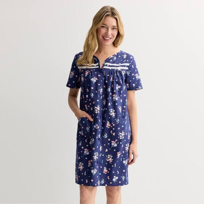 クロフト＆バロー レディース アンダーウェア ナイトウェア Womens Croft Barrow Sleep Robe Wildflower Dream