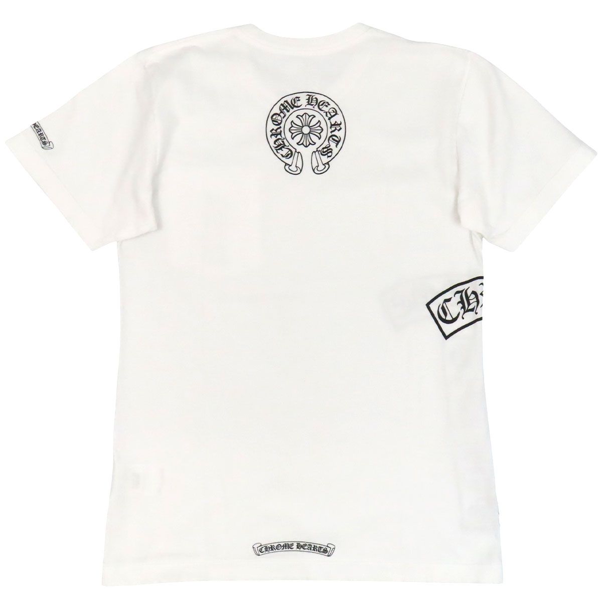 クロムハーツ Tバー バック ホースシュー プリント Tシャツ メンズ