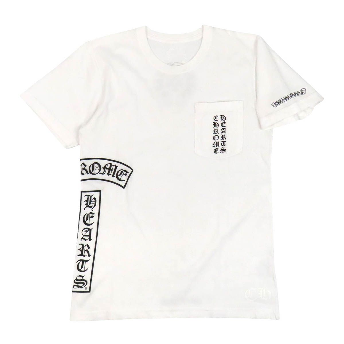 クロムハーツ Tバー バック ホースシュー プリント Tシャツ メンズ