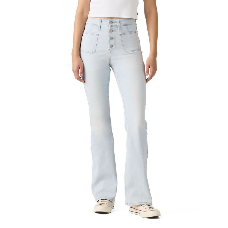 リーバイス レディース ボトムス デニムパンツ ジーンズ Womens Levis 726 HighRise Flare Jeans Glance Around