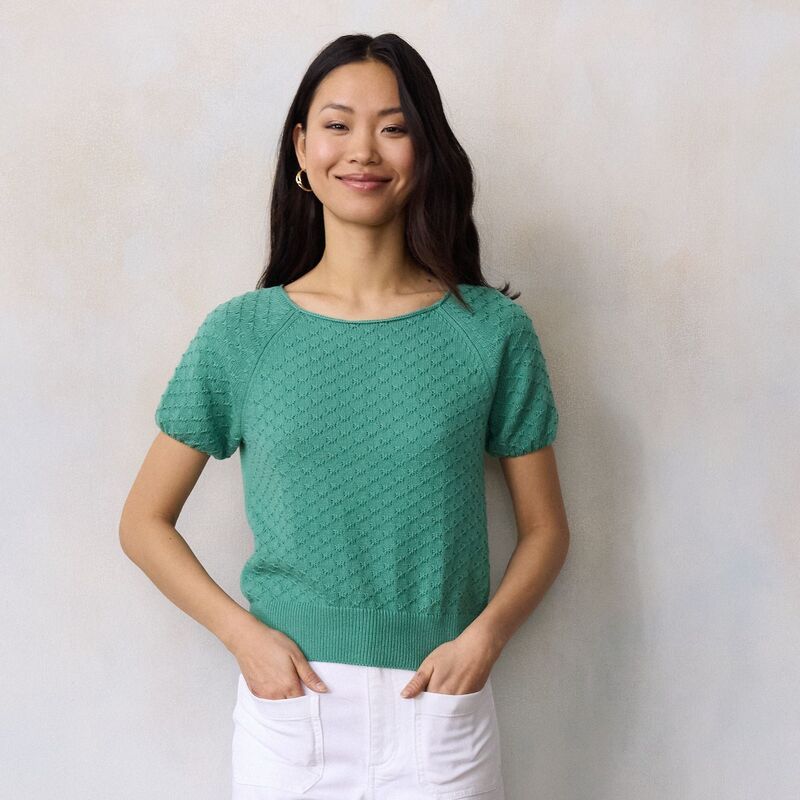 LC Lauren Conrad レディース アウター ニット・セーター Tシャツ Womens LC Lauren Conrad Raglan Sweater TShirt Gulf Island
