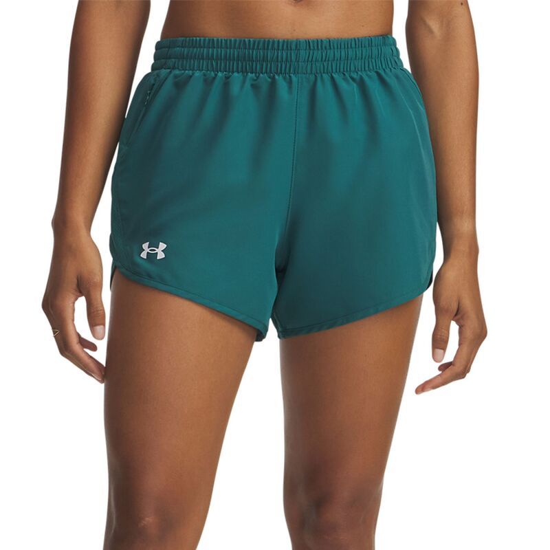 アンダーアーマー レディース ボトムス ハーフパンツ・ショーツ ショートパンツ Womens Under Armour FlyBy Shorts Rack Green グリーン