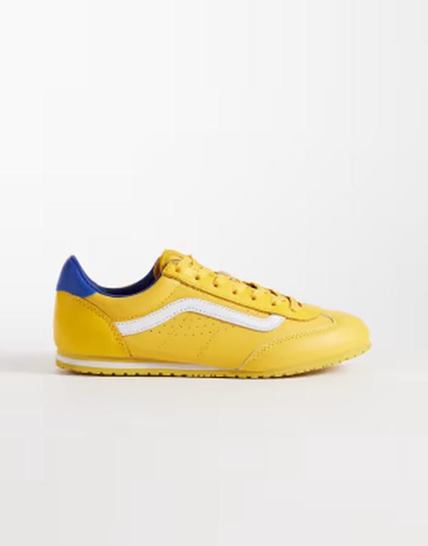 バンズ レディース シューズ スニーカー Vans LX Super Lowpro sneakers in yellow イエロー