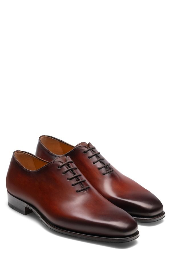 マグナーニ メンズ シューズ オックスフォード Magnanni Crucero Wholecut Oxford Cognac