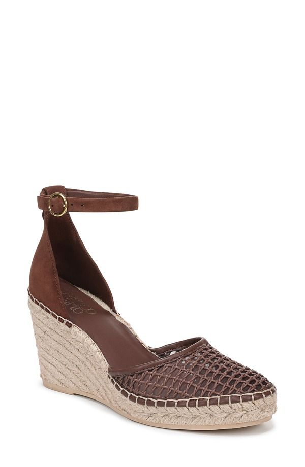 フランコサルト レディース シューズ サンダル Franco Sarto Idalia Espadrille Wedge Dark Brown ブラウン 28,470円