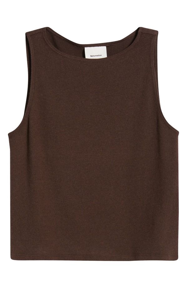 リフォーメーション レディース トップス シャツ ニット Reformation Pears Knitank Mole
