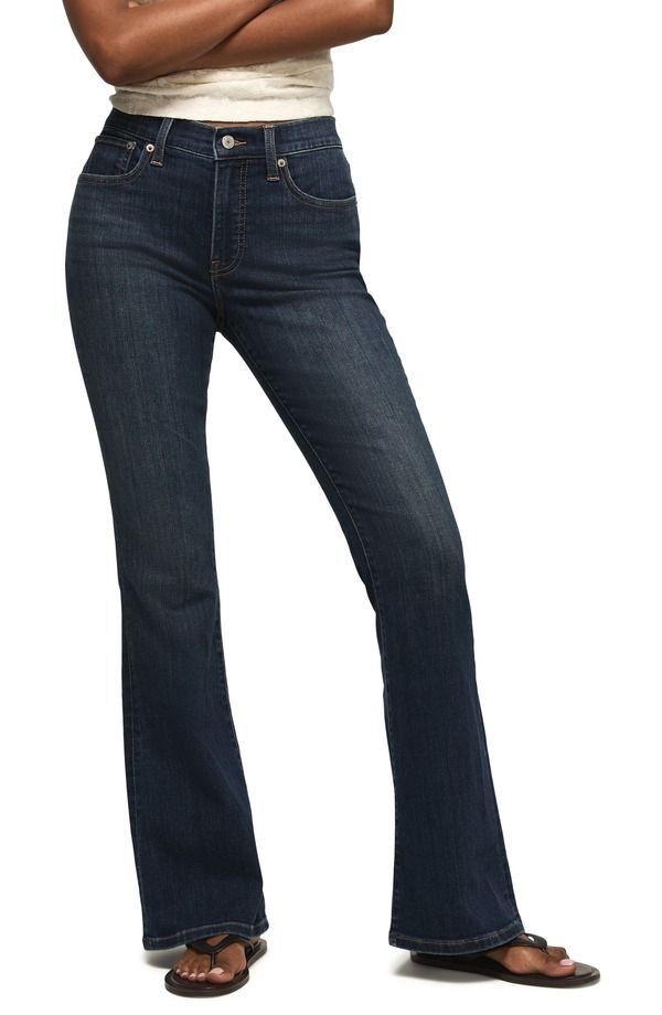 ラッキーブランド レディース ボトムス デニムパンツ ジーンズ Lucky Brand Stevie Flare Stretch Denim Jeans New Heights Wash デニム