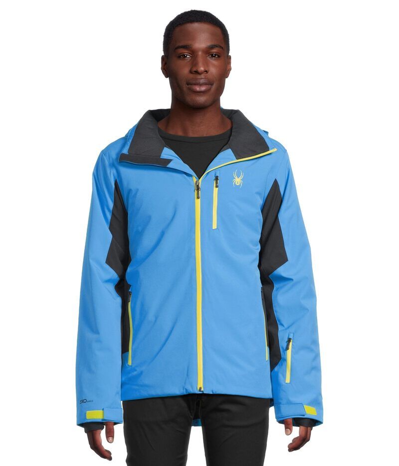 スパイダー メンズ アウター コート ジャケット Spyder Vertex Jacket Aether Blue ブルー