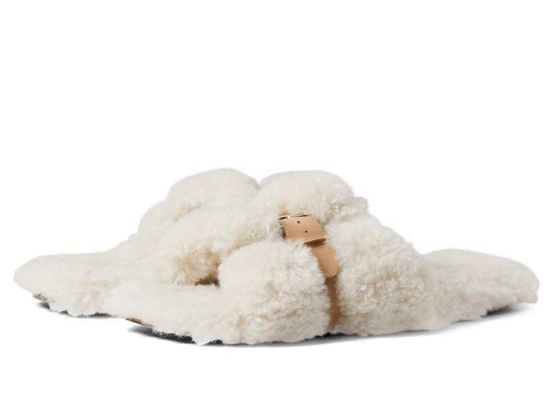 クレージェリ レディース シューズ サンダル Clergerie Irinaf7 White Faux Shearling ホワイト